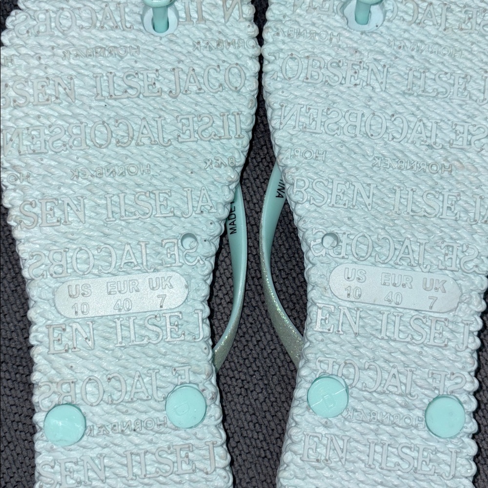 ILSE JACOBSEN Aqua Textured Sandals NEW in waterproof dust bag - Picture 6 of 8